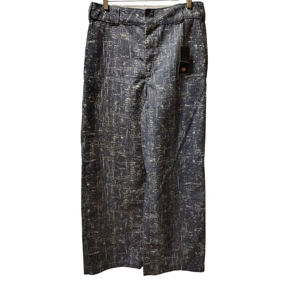 Dickies Denim - NWT Dickies Women's Size 6R Blue White Design Wide Leg Jeans
